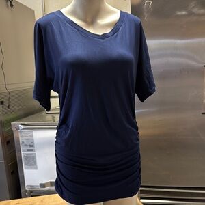 Set of 3 Maternity Tunics- Navy Blue , Black and Grey. Size Small. New